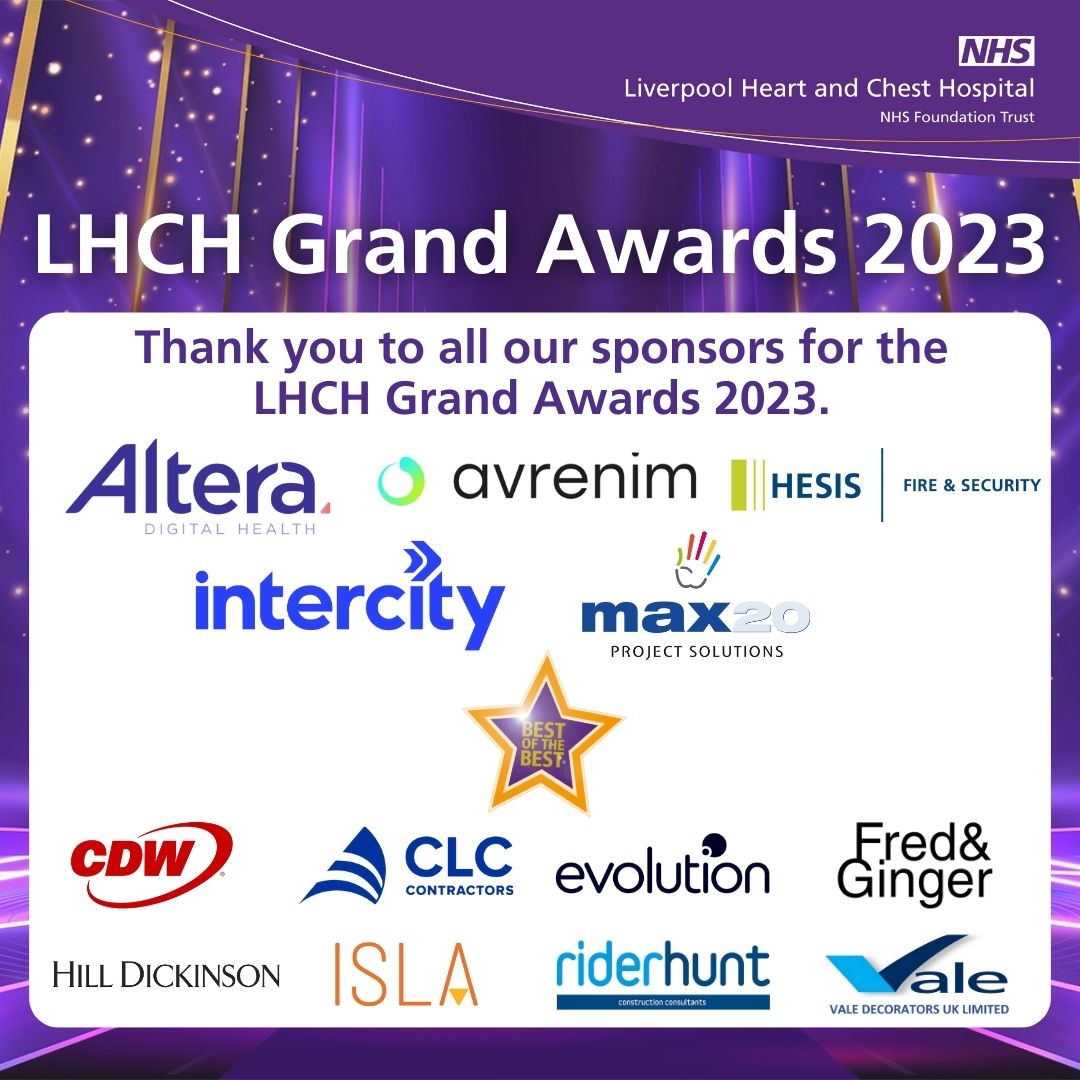 LHCH Awards Sponsors 