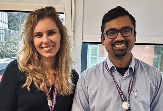 Dr Radike and Dr Kuruvilla